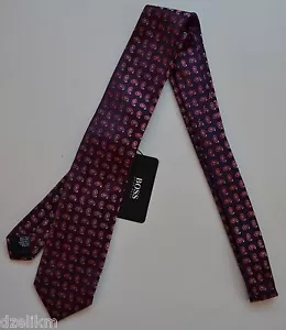 NWT Hugo Boss Black Label By Hugo Boss Silk Tie 'Tie 7.5 cm' - Picture 1 of 5