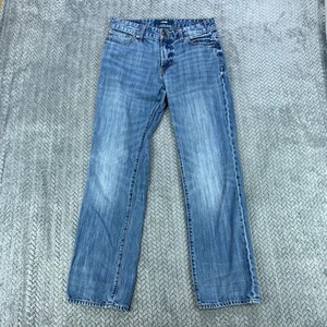 Pantalones de mezclilla Aeropostale calce relajado para hombre 28x30 (se adapta a 29x28) azul pierna recta descoloridos - Imagen 1 de 10