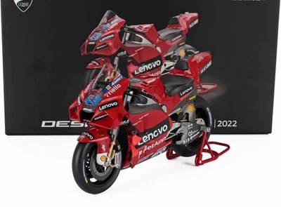 TRUE SCALE TSM 1:12 MODELLINO DUCATI DESMOSEDICI GP22 MILLER MOTOGP 2022 DIECAST - Immagine 1 di 4