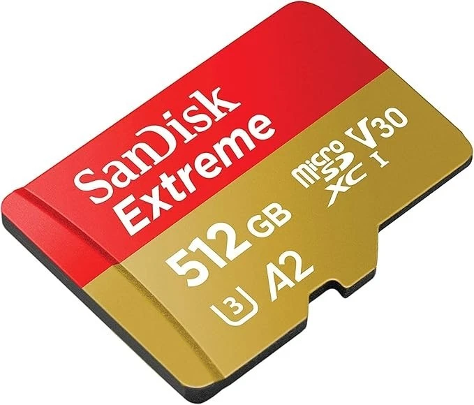 SanDisk Extreme 512 GB UHS-I microSD SDSQXA1-512G-GN6MN - Image 1 of 1