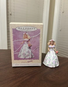 Hallmark Keepsake Holiday Collector Ornament Springtime Barbie Doll Easter 1995 - Picture 1 of 11