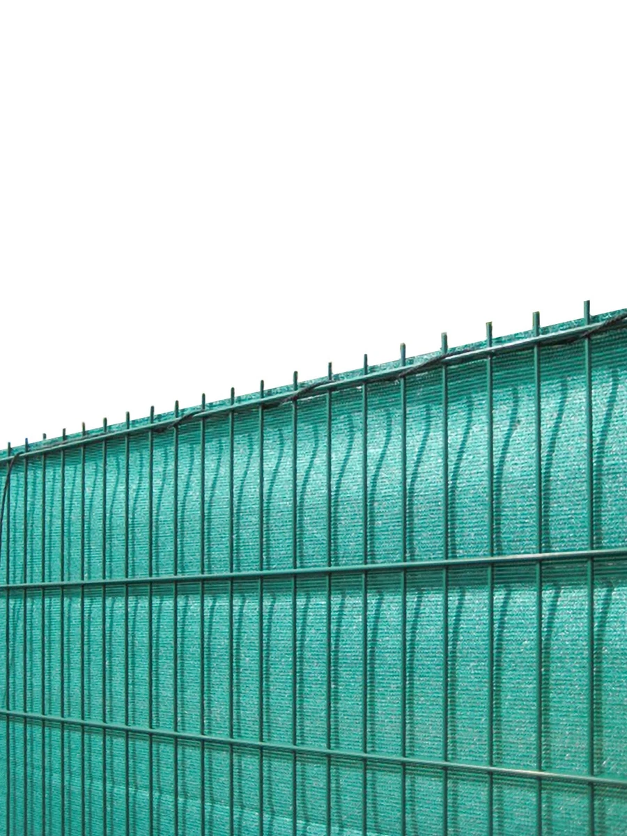 AEREY Balkon Sichtschutzplane – 125x450 Cm, Mit Ösen, Dunkelgrün, Für Gartenzaun & Terrasse