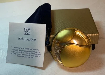 Estee Lauder Golden Millenium Lucidity Powder compact - Image 1 of 4