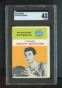 1961 Fleer Set-Break #39 Dolph Schayes SGC 4 VG-EX - Picture 1 of 2