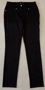Pantalones de golf Daily Sports Lyric para mujer 4 negros tiro medio elásticos entrepierna de 32" - Imagen 1 de 21