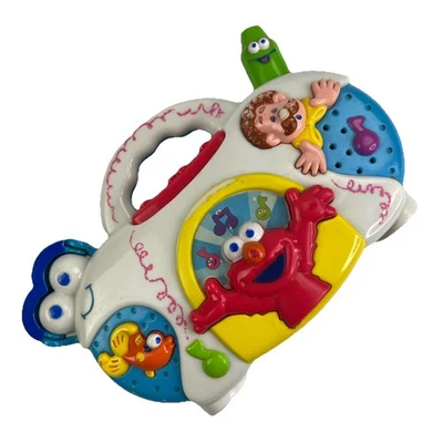 Sesame Street Rock con Elmo Radio Boom Box Juguete Elmo's World - Probado Funciona Foto 1 de 3