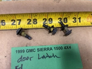 1999-2002 GM 1500 Door Latch Mounting Bolts Set Of 3 - Picture 1 of 10
