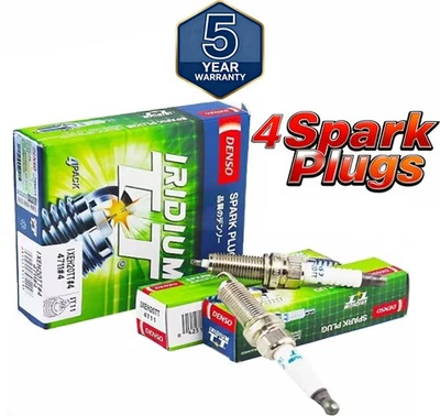 4PCS Spark Plugs 4711 IXEH20TT TT for Nissan Mazda 2.0L PE5S-18-110 PE5R-18-110 - Image 1 of 4