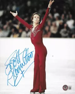 Scott Hamilton Signed 8X10 Photo Autographed BAS Olympic Games Gold Medal 15 - Picture 1 of 2