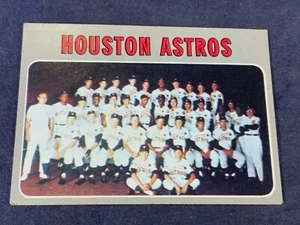 TARJETA DE BÉISBOL Y4-36 - TARJETA DEL EQUIPO HOUSTON ASTROS - 1970 TOPPS - TARJETA #448 - Imagen 1 de 2