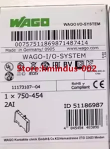 Módulo PLC 750-454 1 PIEZA en caja 750-454 750454 WAGO nuevo en caja marca - Imagen 1 de 2