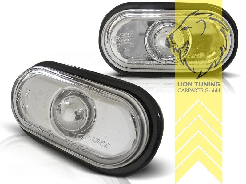 Seitenblinker für Renault Clio A Clio B Twingo 1 Megane 1 chrom - Bild 1 von 1