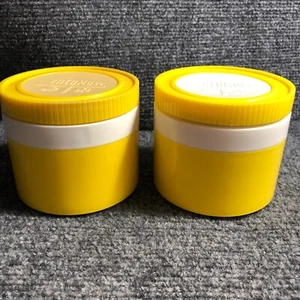VTG Thermos Insulated Jar 8oz Food Soup Blue Model 1155 / 3 USA Set Of 2 - Picture 1 of 8