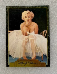 MARILYN MONROE Sports Time 1995 Gold Foil Stamped Promo #1 B - Bild 1 von 2