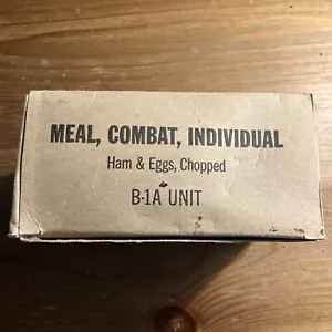 Vietnam War Era Vintage MCI Military Ration Ham & Eggs, Chopped 1968 - Picture 1 of 21