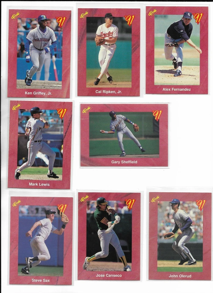 1991 Classic II PICK-A-CARD Griffey Ripken Sheffield Canseco Larkin McGriff +++ - Image 1 of 1