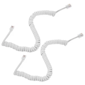 2 Pcs Telephone Cable Cord Extension Cables for Landline - Zdjęcie 1 z 12