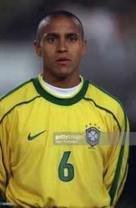 Maglia BRASILE Fifa World Cup France 1998 ROBERTO CARLOS 6 size L - Imagen 1 de 10
