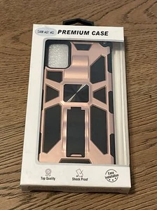 Samsung A51 4G Rose Gold Magnetic Kickstand Case Cover B313 - Picture 1 of 2