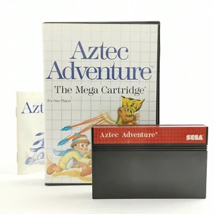 Juego Sega Master System: Aztec Adventure | MS MasterSystem - embalaje original PAL - Imagen 1 de 4