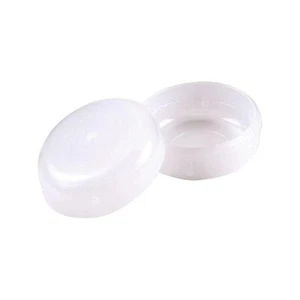 Tapa protectora de deslizamiento de pie de patio hierro forjado muebles plástico blanco 1-1/2" 1,5 pulgadas - Imagen 1 de 1