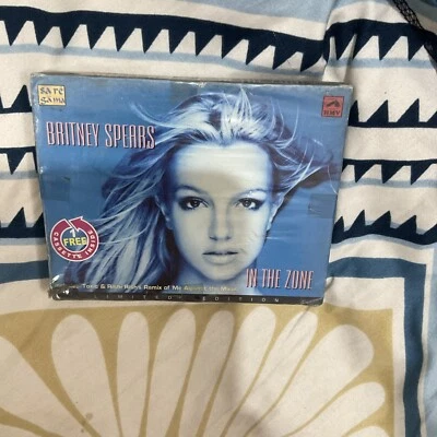 Britney Spears In The Zone Audio CASSETTE SET INDIA  IMPORT LIMITED EDITION Mint - Image 1 of 3