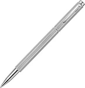 Caran d'Ache Ecridor Milanese Mesh Rollerball Pen 838.345 Palladium Swiss Made - Picture 1 of 3