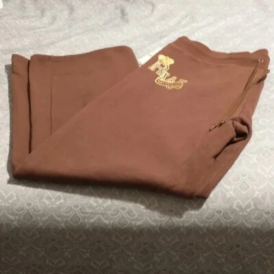 Pantalones deportivos marrón vintage RocaWear "Sexy Since 1999" Plus 3x, 22/24 RARO Foto 1 de 4