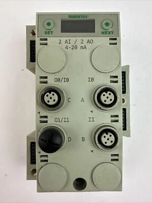 NUMATICS 240-215 2 IN / 2 OUT 4-24mA ANALOG G3 SERIES - Image 1 of 4