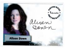 Smallville Season 5 Autograph Alisen Down as Lillian Luthor  A40