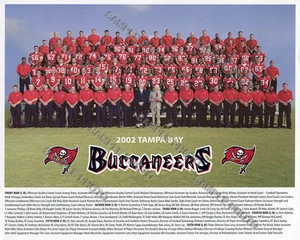2002 TAMPA BAY BUCCANEERS NFL SUPER BOWL CHAMPIONS TEAM 8X10 PHOTO PICTURE - Picture 1 of 1