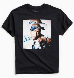 2PAC BLUES - T-Shirt TUPAC PORTRAIT NUOVA 100% Autentica - Foto 1 di 2