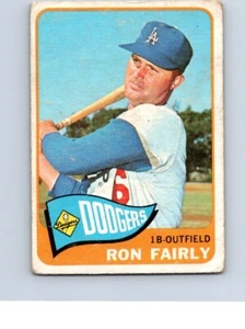 VINTAGE BASEBALL 1965 TOPPS LOS ANGELES DODGERS RON FAIRLY NO51 - Picture 1 of 2