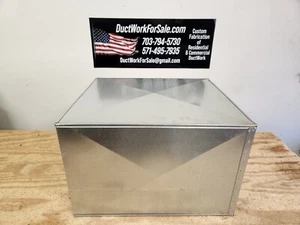 17,5" x 21"x 16" Massiv 22 Gauge Metall Ofen Ständer Rückluft Box Kanal HLK - Bild 1 von 5