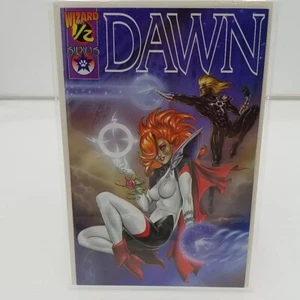Copertina variante Dawn Wizard #1/2 con COA 1996 Sirius Comics - Foto 1 di 12
