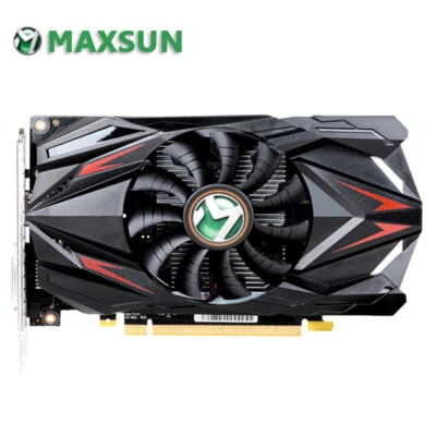 MAXSUN GT1030 2G GDDR5 Graphics Card Nvidia GPU Desktop Gaming DVI VGA PWB - Image 1 of 4