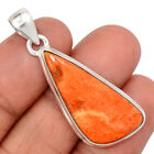 Composite Coral 925 Sterling Silver Pendant Jewelry CP27261