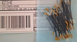 Vishay NTCLE305E4103SB 10 kOhm NTC Thermistor 1% Radial - 5 Pieces - New - Picture 1 of 2