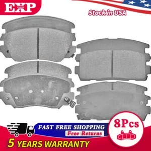 Front and Rear Ceramic Disc Brake Pads for 2010 - 2017 Chevy Equinox GMC Terrain - Bild 1 von 5
