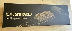 NICEBAY Brand Ionic & Infrared Hair Straightener Brush Model:HS-101 - NEW - Picture 1 of 5