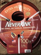 Neverkink 5/8 In. Dia. x 100 Ft. L. Extra Heavy-Duty Garden Hose 1 pk
