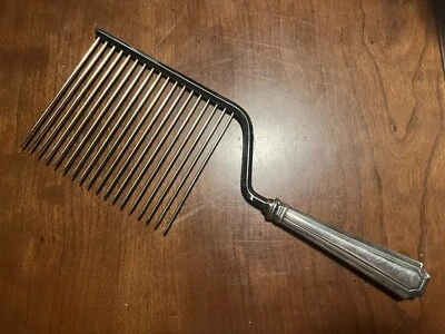 Gorham Fairfax sterling silver HH cake Breaker Comb Angel Food Cake Server - Image 1 of 4