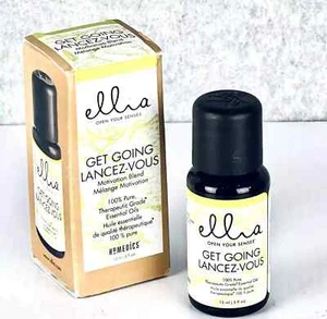 Homedics Ellia Essential Oil Get Going 15ml 100% Pure Therapeutic Grade - Picture 1 of 13