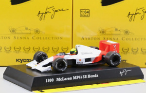 Kyosho 1/64 Ayrton Senna Formula One Collection Mclaren Honda F1 Mp4/5B 1989 #27