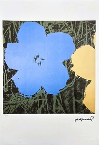 ANDY WARHOL - Flowers - signed, numbered edition 29/100, 38 x 56 cm - Picture 1 of 7