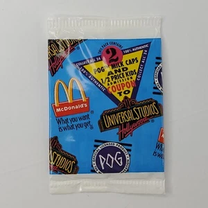 Universal Studios Pogs McDonalds Unopened Pack 1994 Vintage Back To Future E.T. - Picture 1 of 18