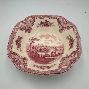 Johnson Bros Old Britain Castles City of Exeter 1792 Rosa 6" Cuenco - ligero astillado - Imagen 1 de 5