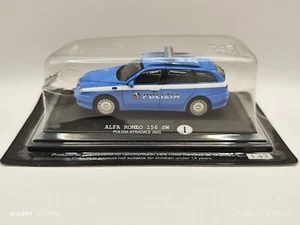 ALFA ROMEO 156 SW - POLIZIA STRADALE (I) - 2003 - scala 1/43 - Foto 1 di 1