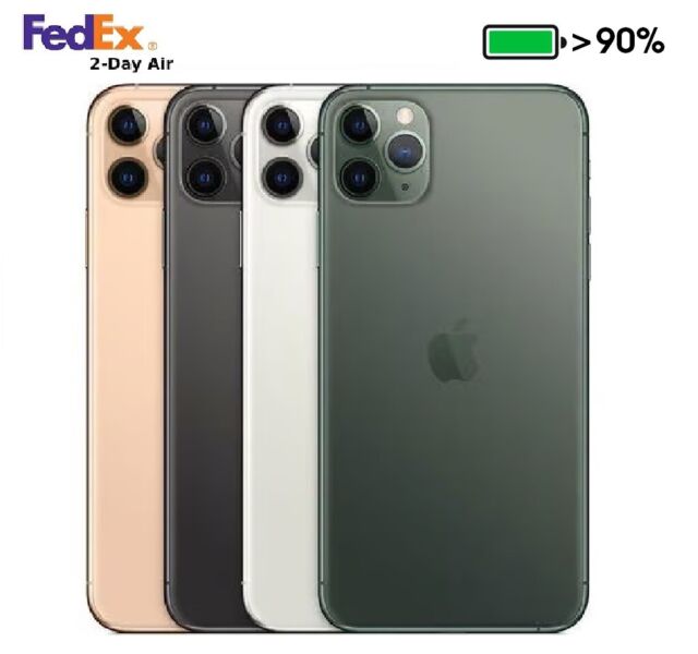 Apple iPhone 11 Pro Max 256GB, unlocked, - Gris Espacial - Desbloqueado ( Reacondicionado) : : Electrónica