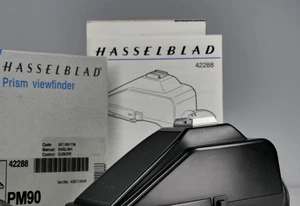 HASSELBLAD PM90 42288 BLUE LINE NON METERED PRISM VIEWFINDER BOXED NICE - Picture 1 of 6